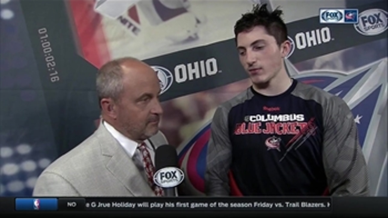 Werenski on bow and arrow cele: 'You won't see it too much'