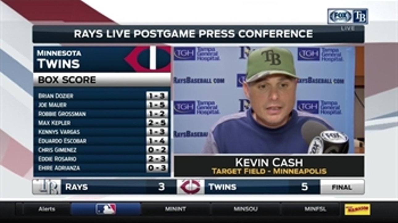 Kevin Cash: It was a battle for Jake Odorizzi today