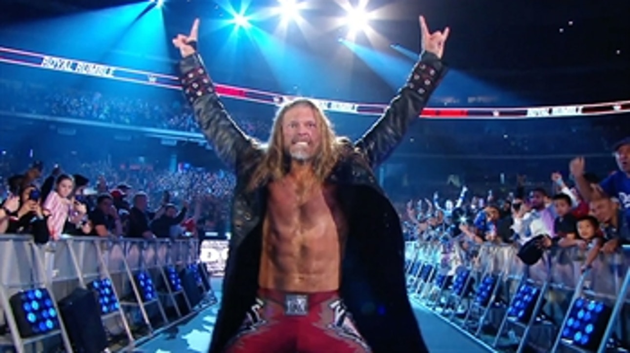 Edge makes his return at WWE Royal Rumble 2020 ' WWE BACKSTAGE