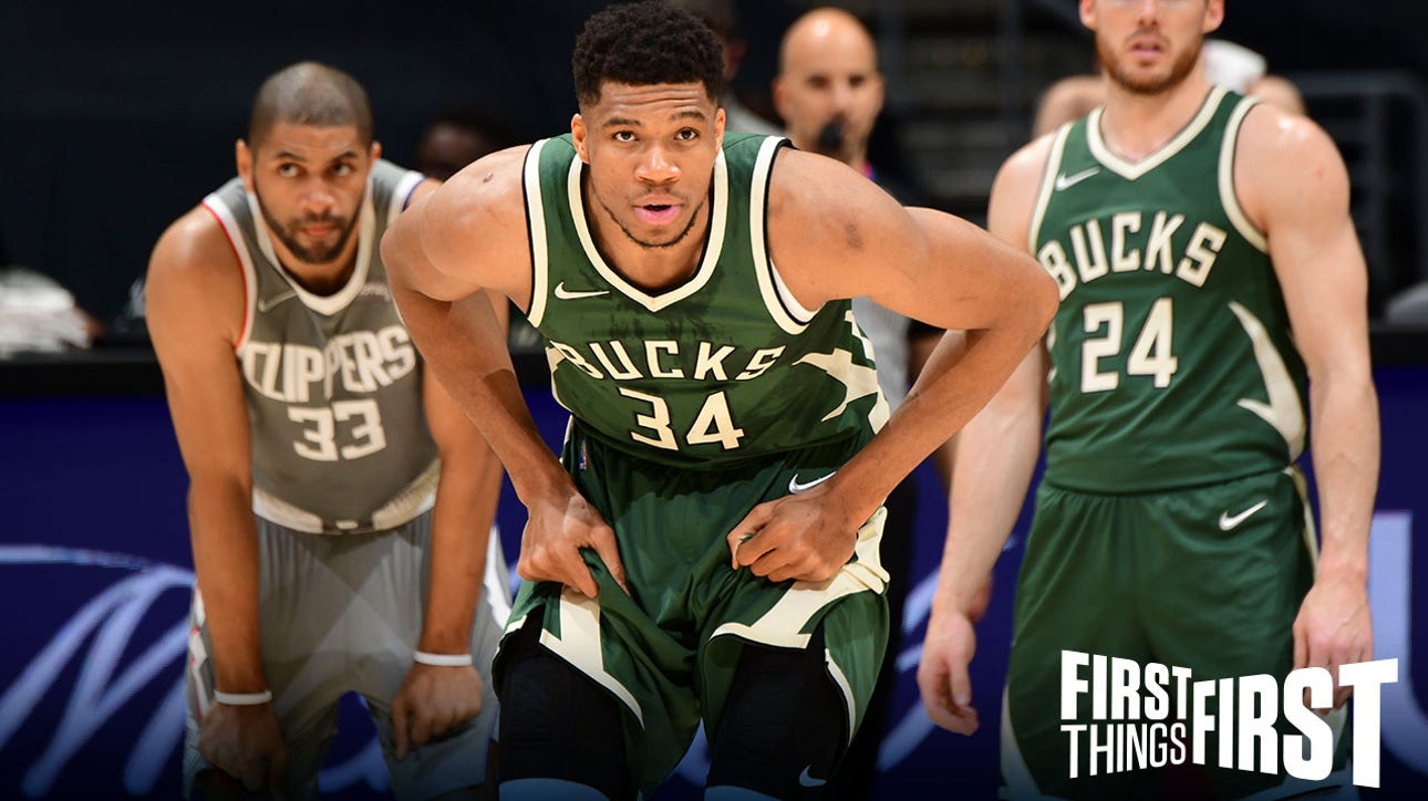 Nick Wright : Giannis 'checks all the boxes' , but Dame & Harden have entered MVP race ' FIRST THINGS FIRST