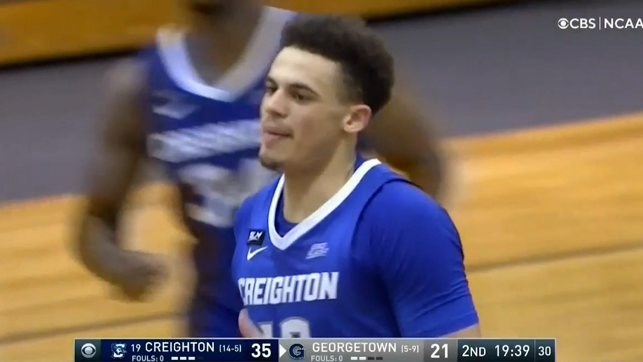 No. 19 Creighton cruises to 63-48 win over Georgetown