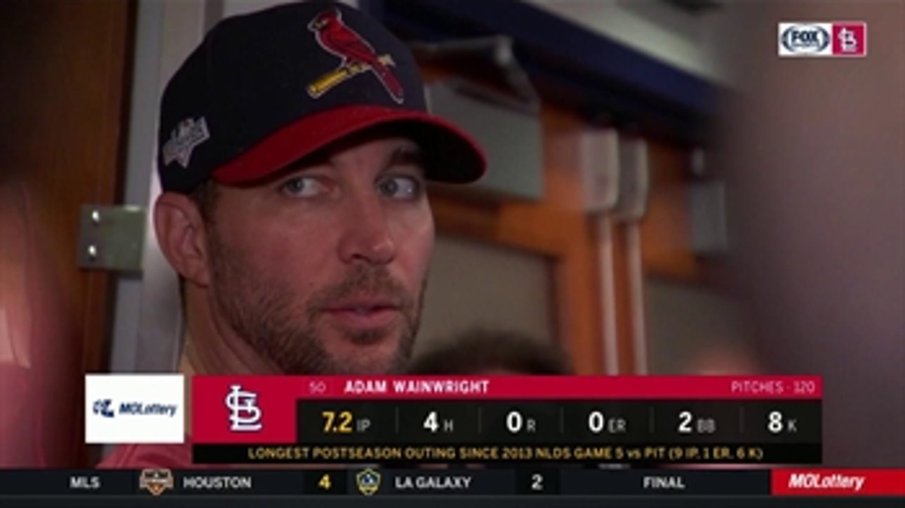 Wainwright expects Hudson to 'absolutely shove' in Game 4