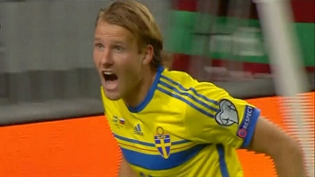 Toivonen equalizes for Sweden