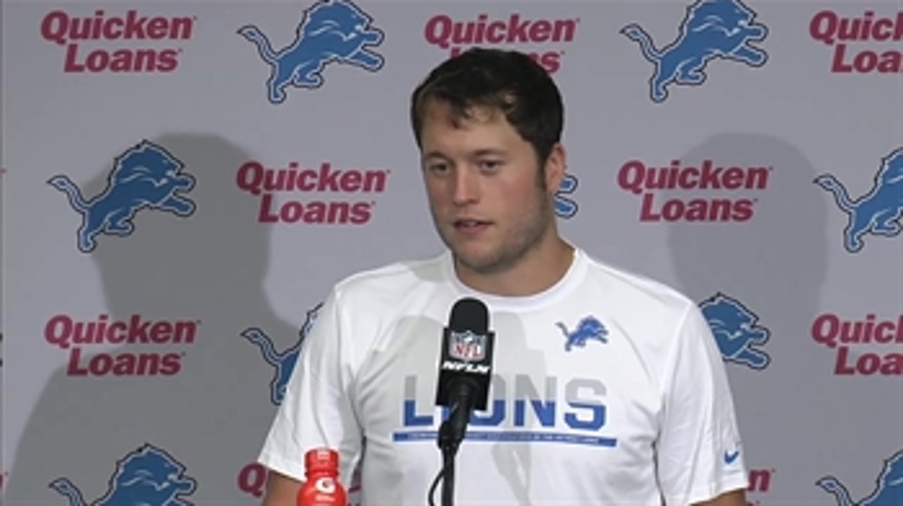 Matt Stafford had complete faith in Matt Prater's late field goal