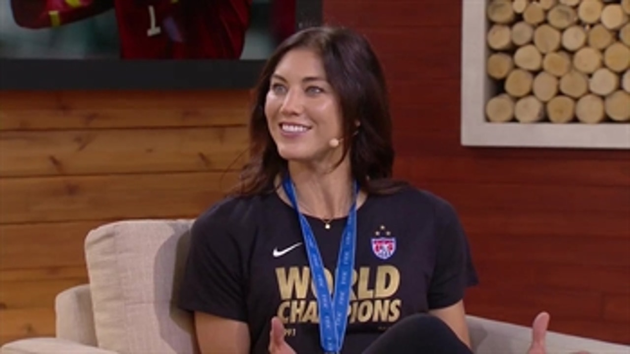 Hope Solo talks about her third World Cup appearance
