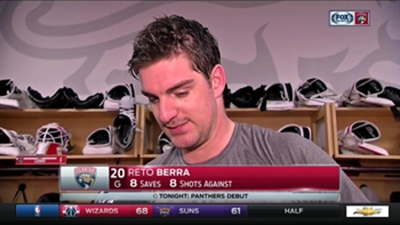 Reto Berra: 'I just tried to go in there and do my job'