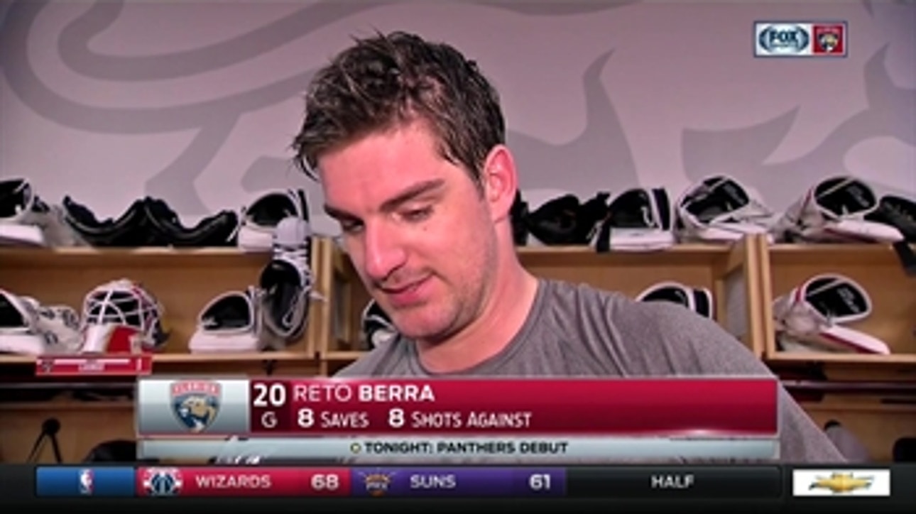 Reto Berra: 'I just tried to go in there and do my job'