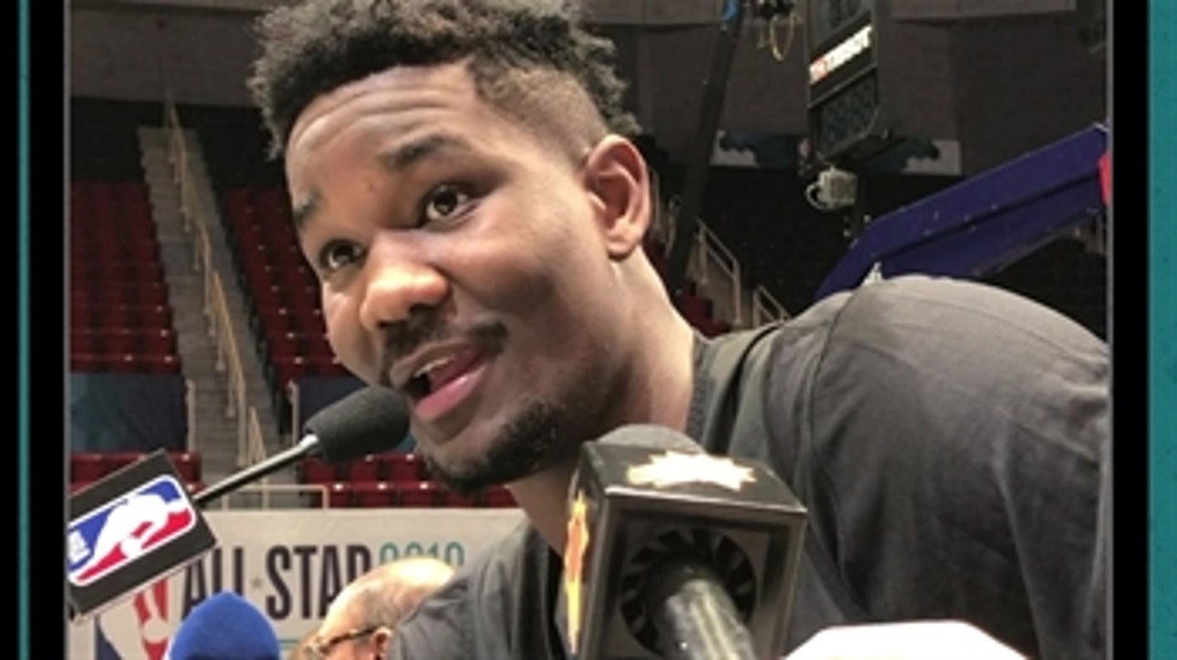 The Phoenix Suns' Deandre Ayton shares his favorite NBA All-Star Game memory