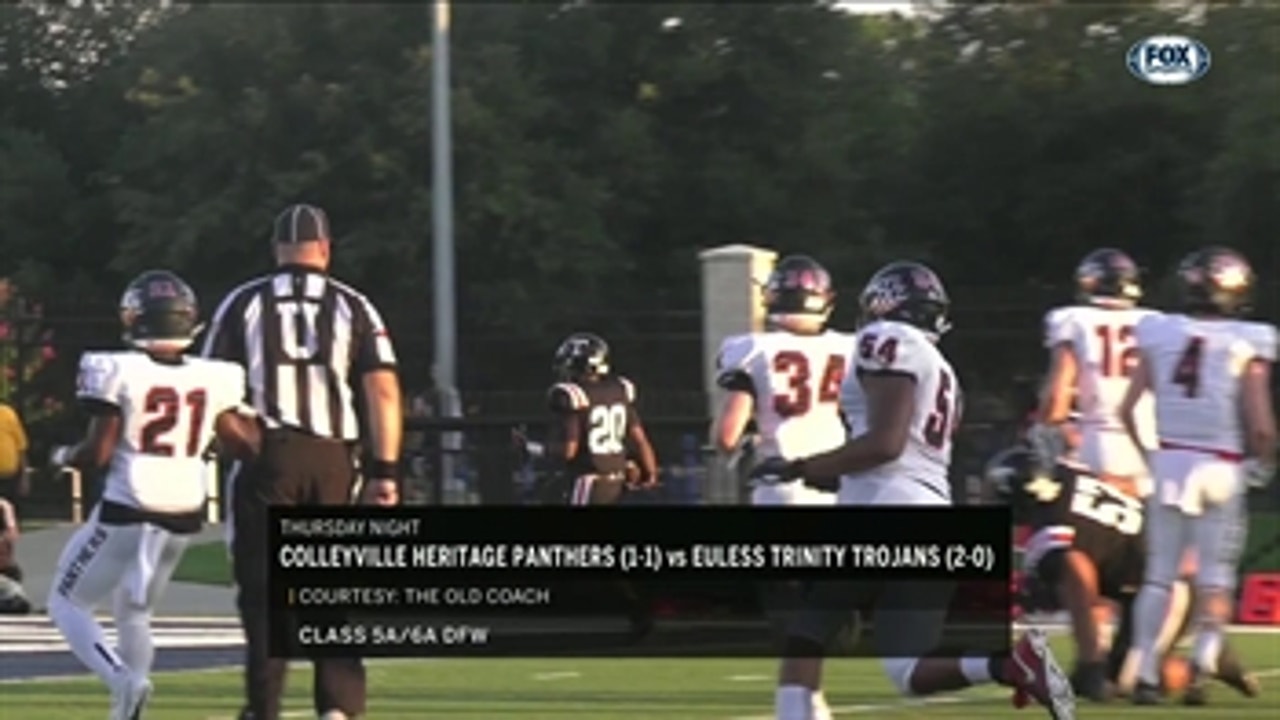 HIGHLIGHTS: Colleyville Heritage vs. Euless Trinity ' High School Scoreboard Live