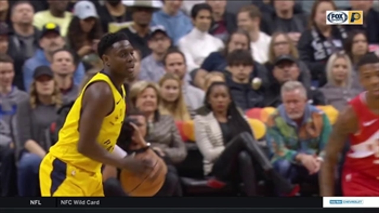 WATCH: Raptors take control from behind the arc as Pacers lose 121-105