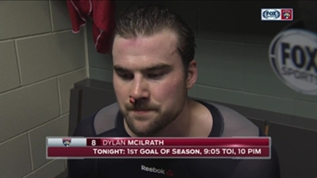 McIlrath says Panthers knew they were in for a tough one against Wild