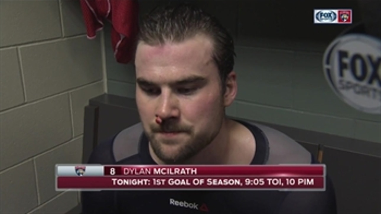 McIlrath says Panthers knew they were in for a tough one against Wild