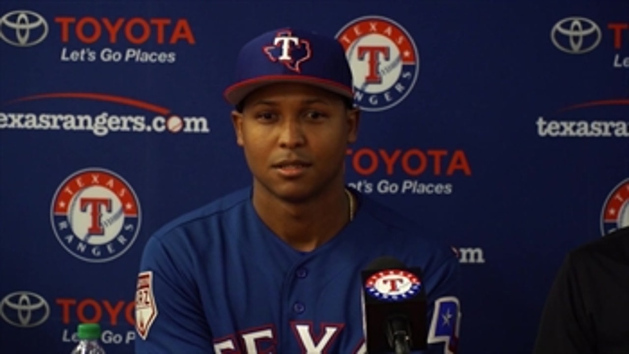 Jose Leclerc on Signing New Contract: 'Best Decision I've Ever Made' ' Texas Rangers Spring Training