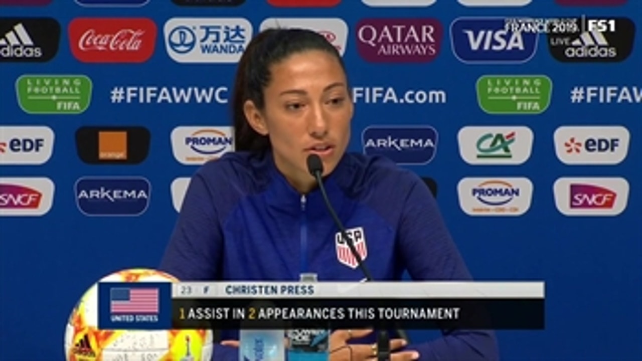 Christen Press says U.S. Women's National Team is motivated to avenge their loss to Sweden in the 2016 Olympics