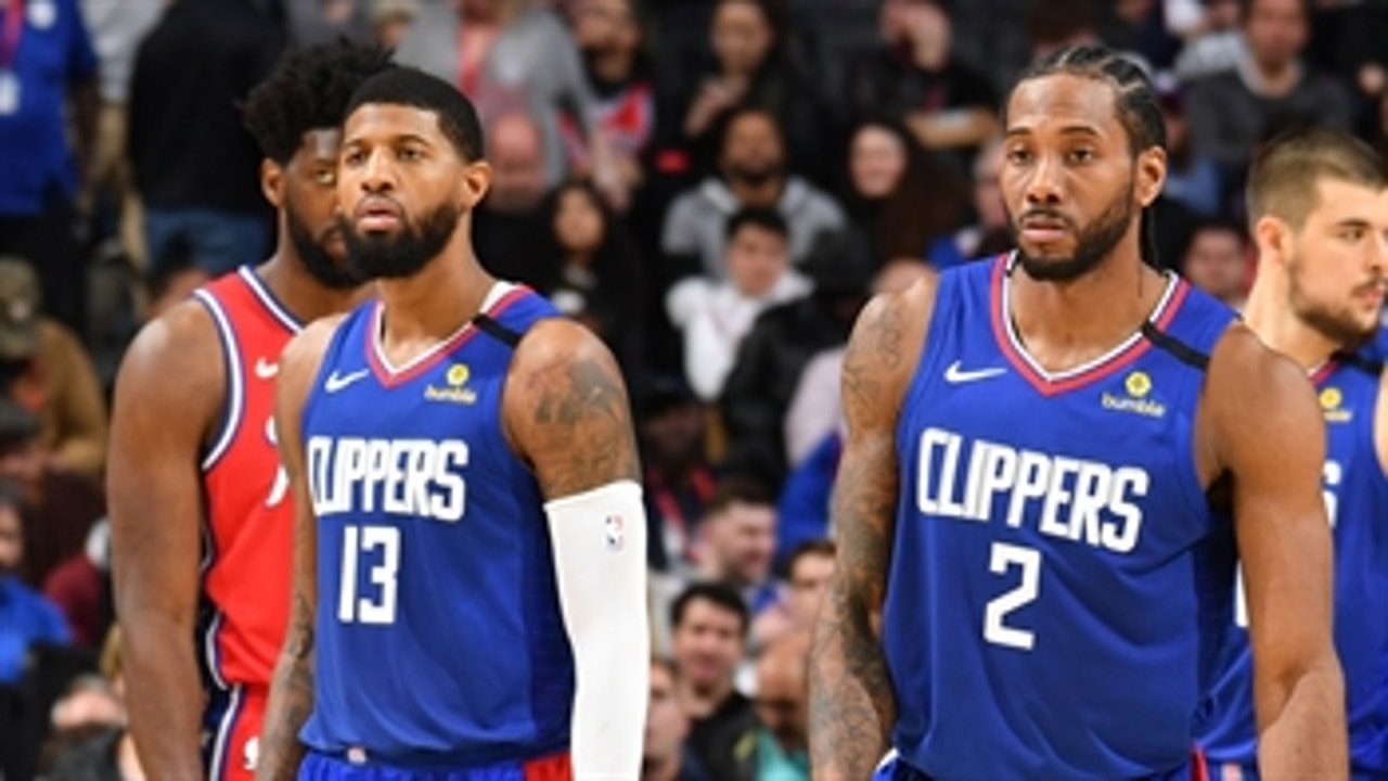 Sarah Kustok: Kawhi  & Paul George have the ability to go toe to toe with LeBron and AD