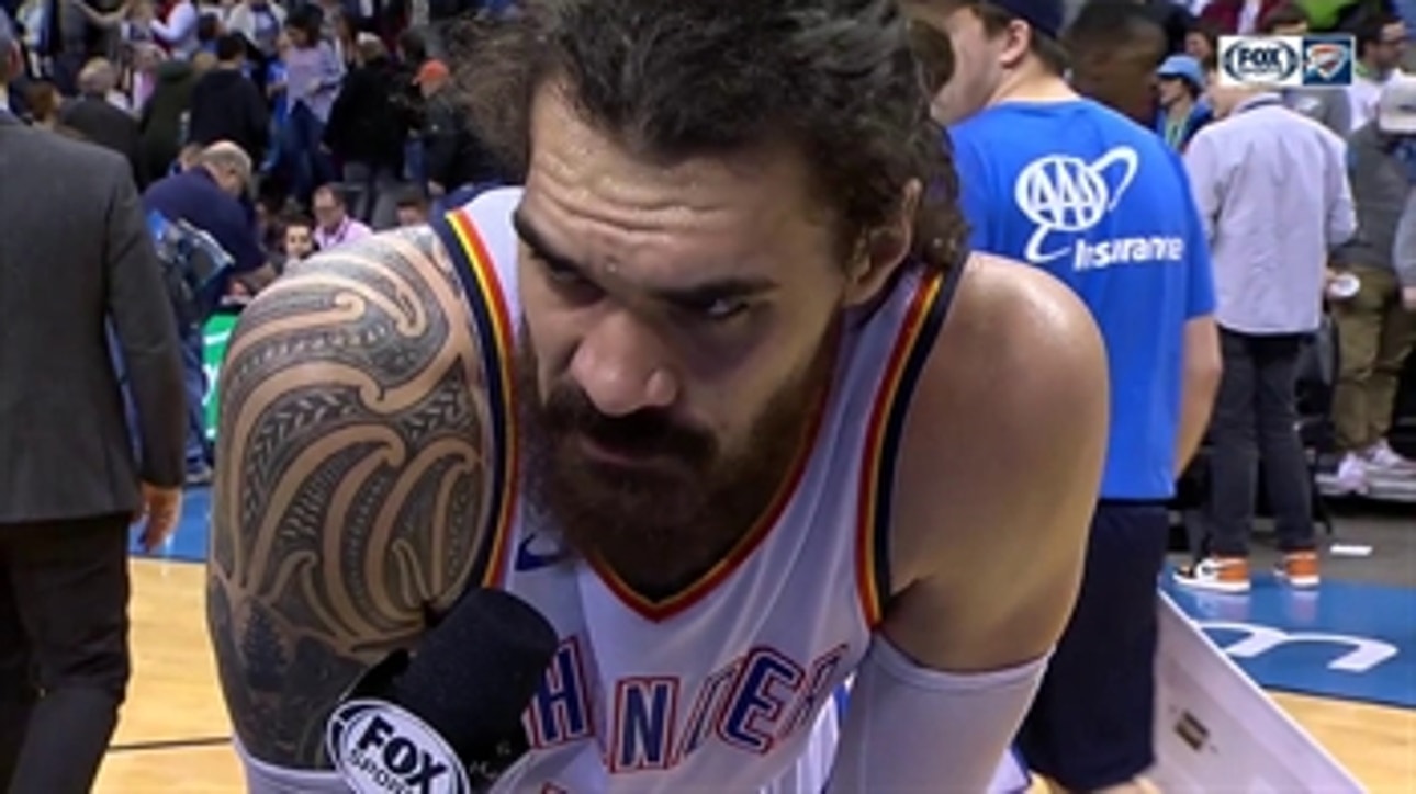 Steven Adams finishes with 20 points in OKC win vs. New Orleans