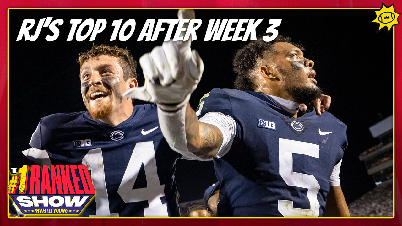RJ Young reveals his top 10 after Week 3 of the 2021 CFB season