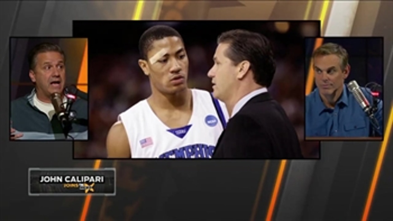 Coach Cal defends Derrick Rose to Colin Cowherd - 'The Herd