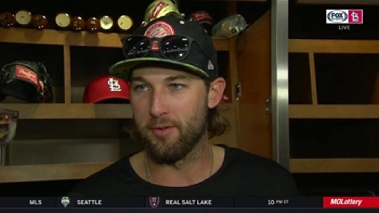 Wacha on his struggle with command after walking eight Padres