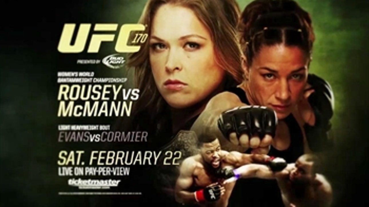 UFC 170: Rousey vs. McMann teaser