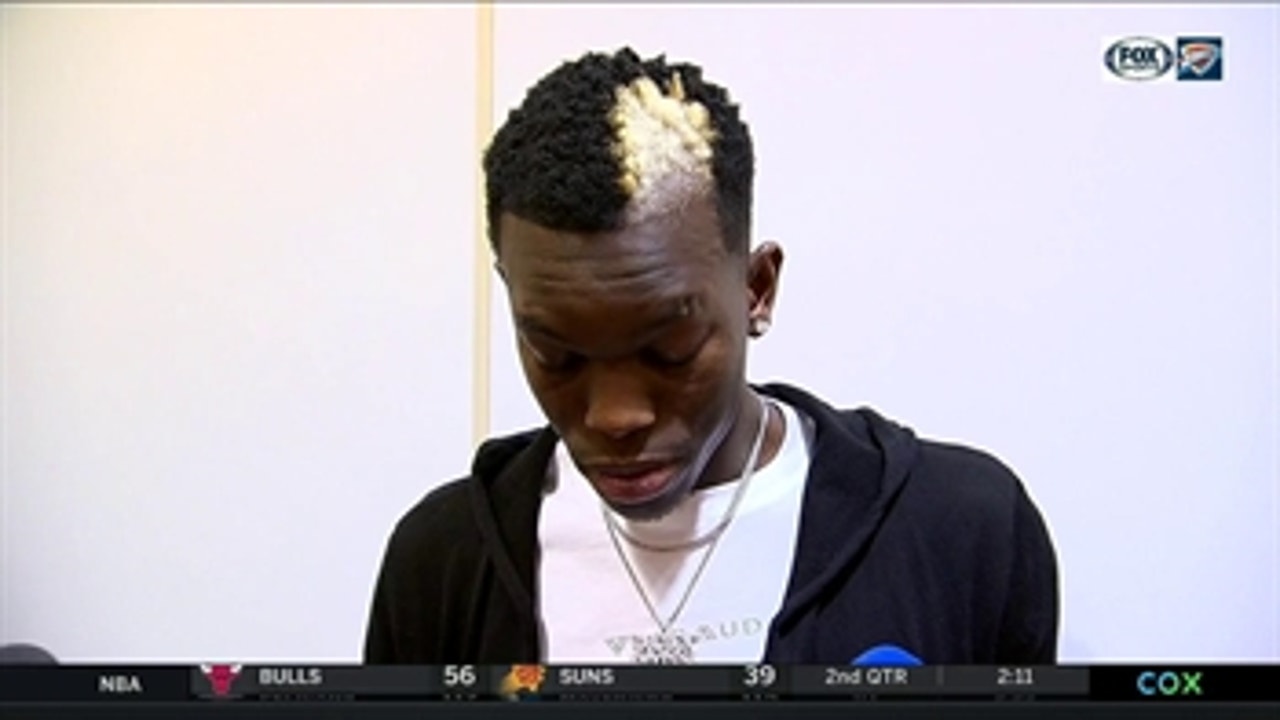 Dennis Schroder talks Thunder 116-107 loss to Heat