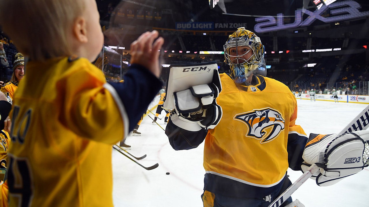 Preds star Pekka Rinne learning to juggle during NHL hiatus
