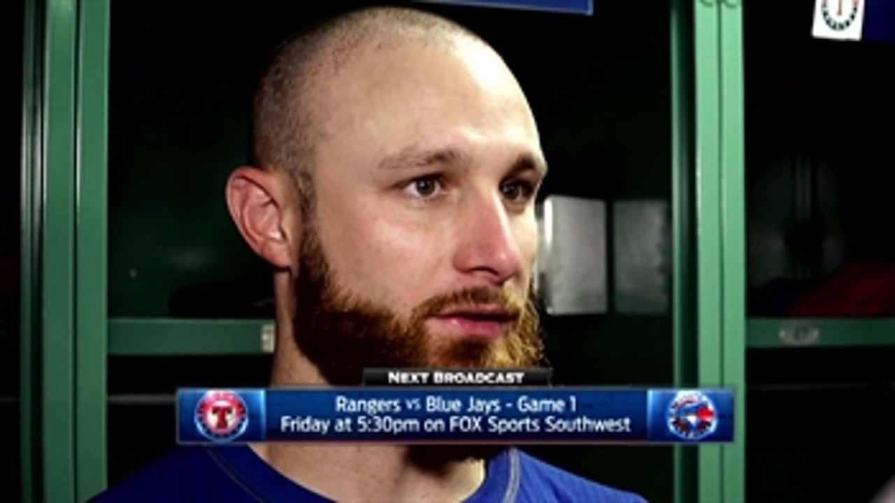 Jonathan Lucroy on Martinez in 6-2 loss to Boston