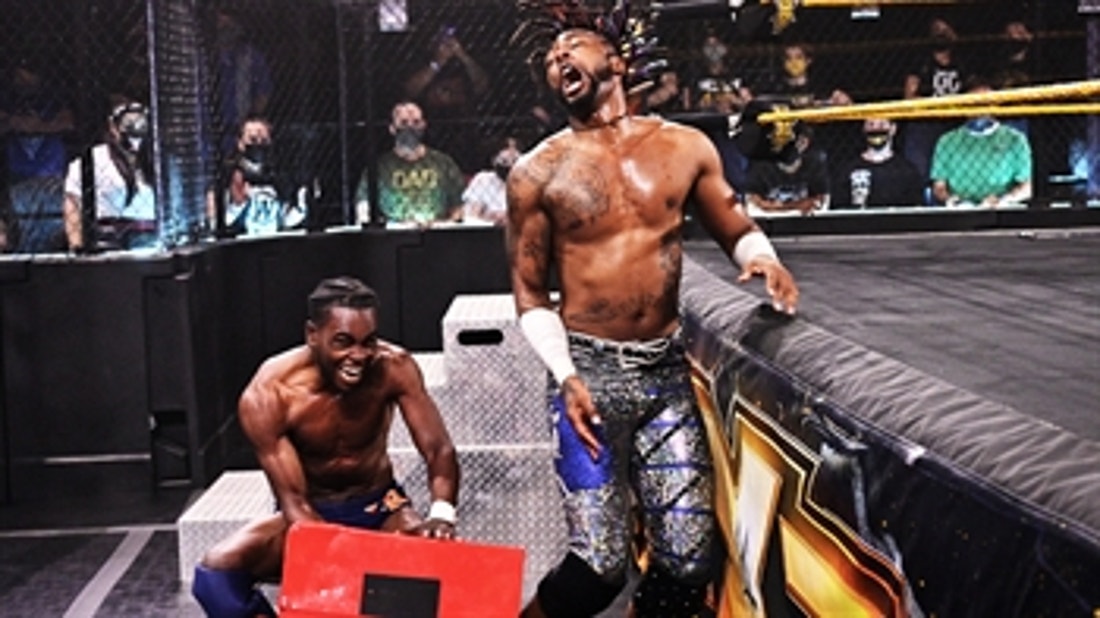 Leon Ruff vs. Isaiah "Swerve" Scott - Falls Count Anywhere Match: WWE NXT, May 4, 2021
