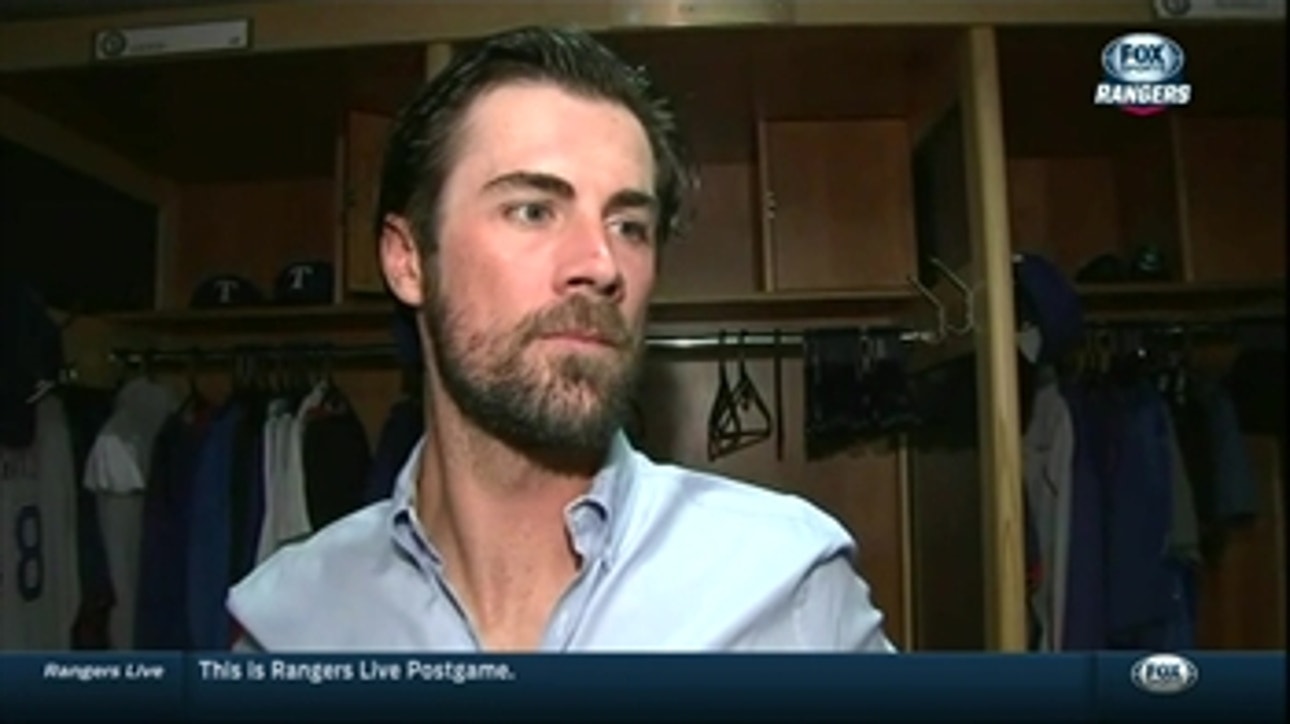 Cole Hamels: 'I have to hold that lead'