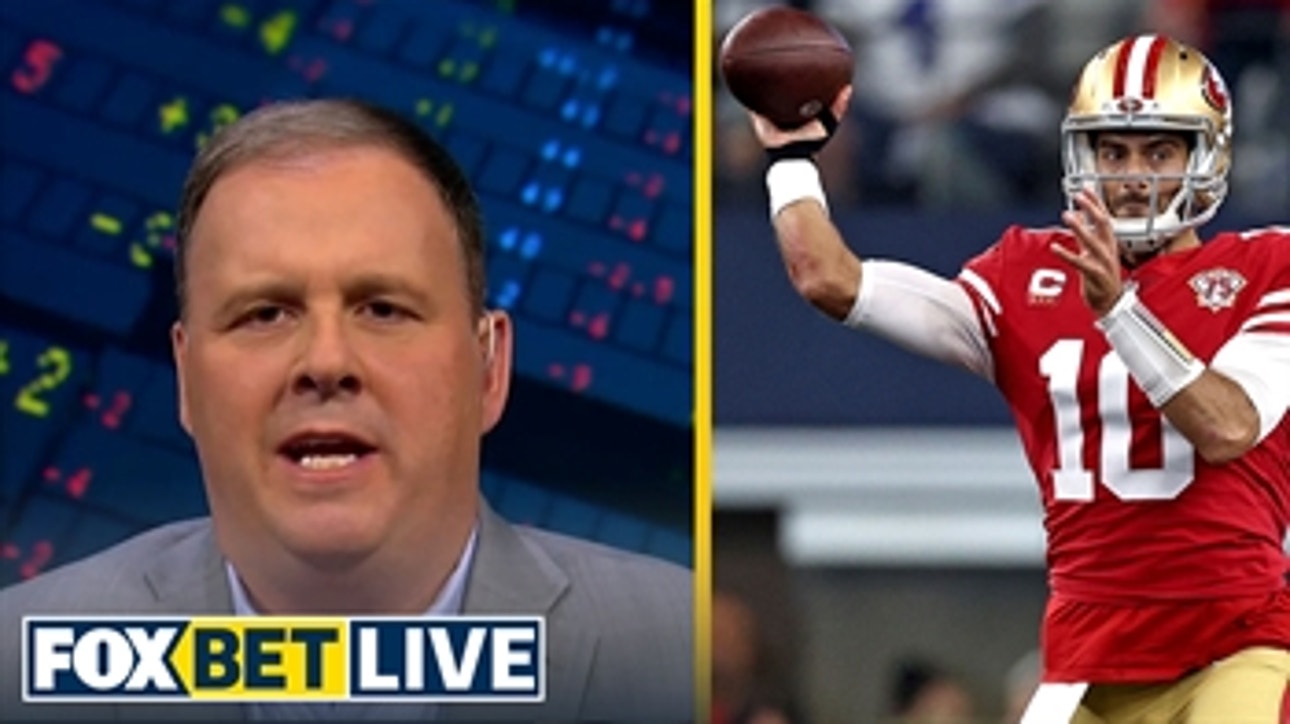 Cousin Sal on why he's taking the 49ers in the NFC Championship I FOX BET LIVE