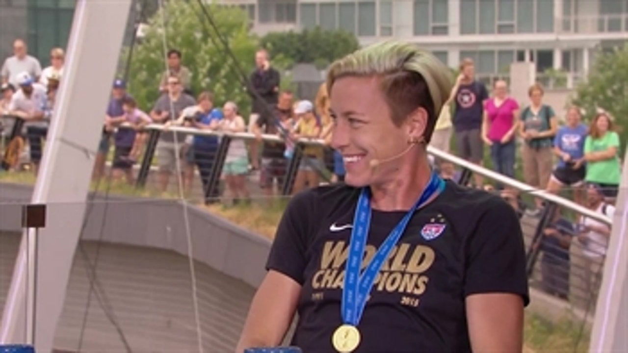 Abby Wambach discusses her future with the USWNT