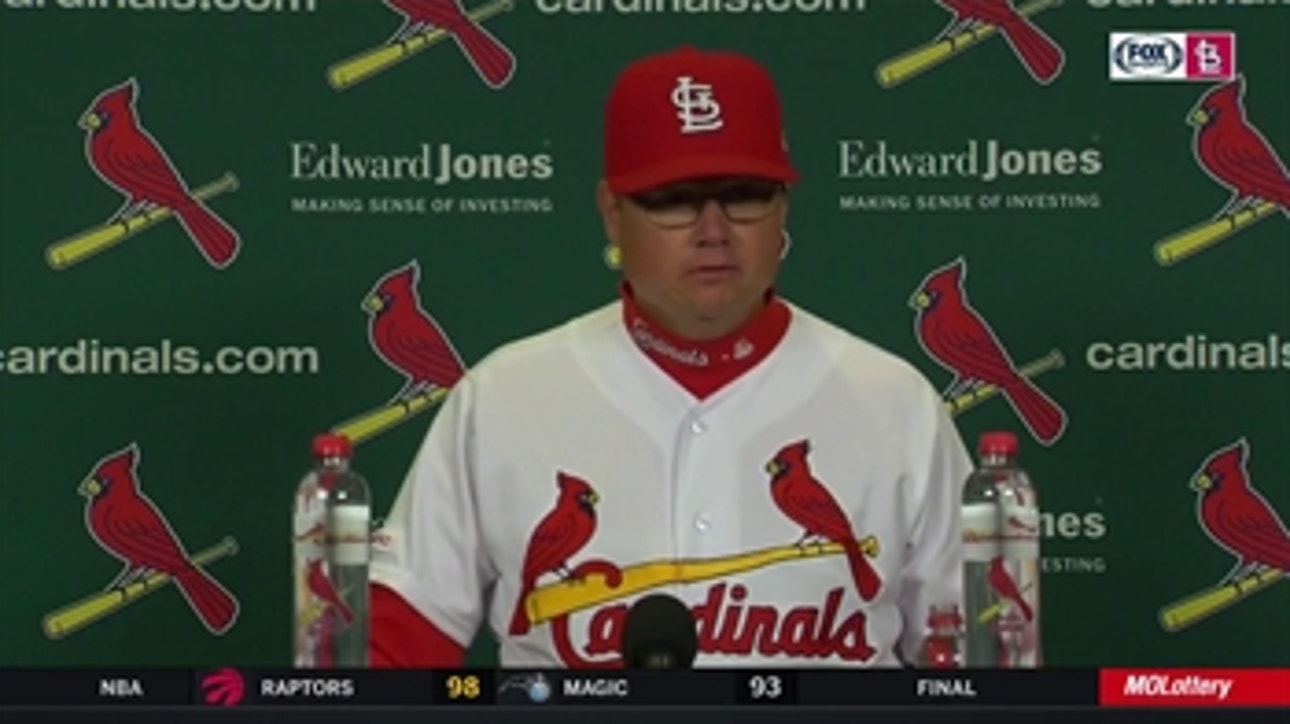 Mike Shildt: Lane Thomas' first home run was a 'pretty special moment'