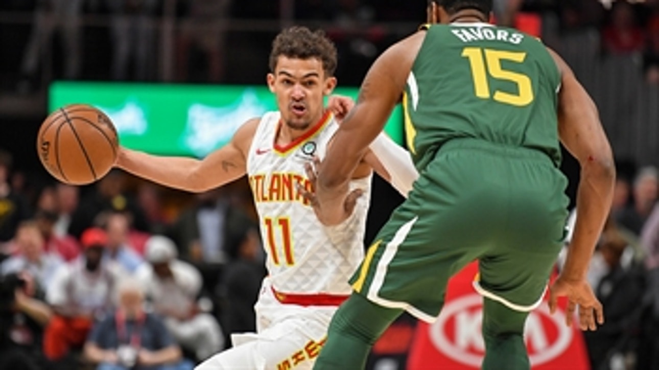 Trae Young leads Hawks past Jazz