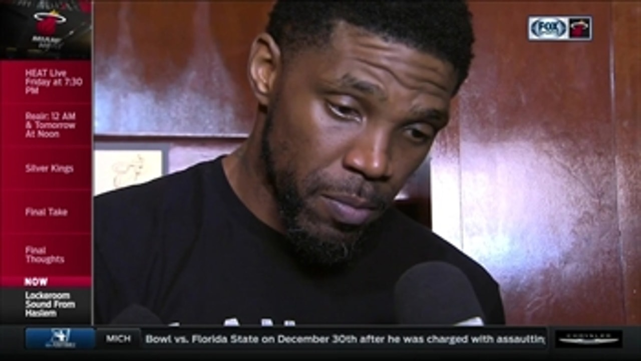 Udonis Haslem: We have to make sure we're playing for each other