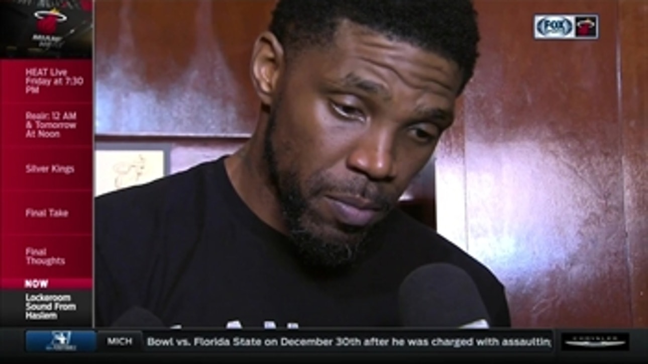 Udonis Haslem: We have to make sure we're playing for each other