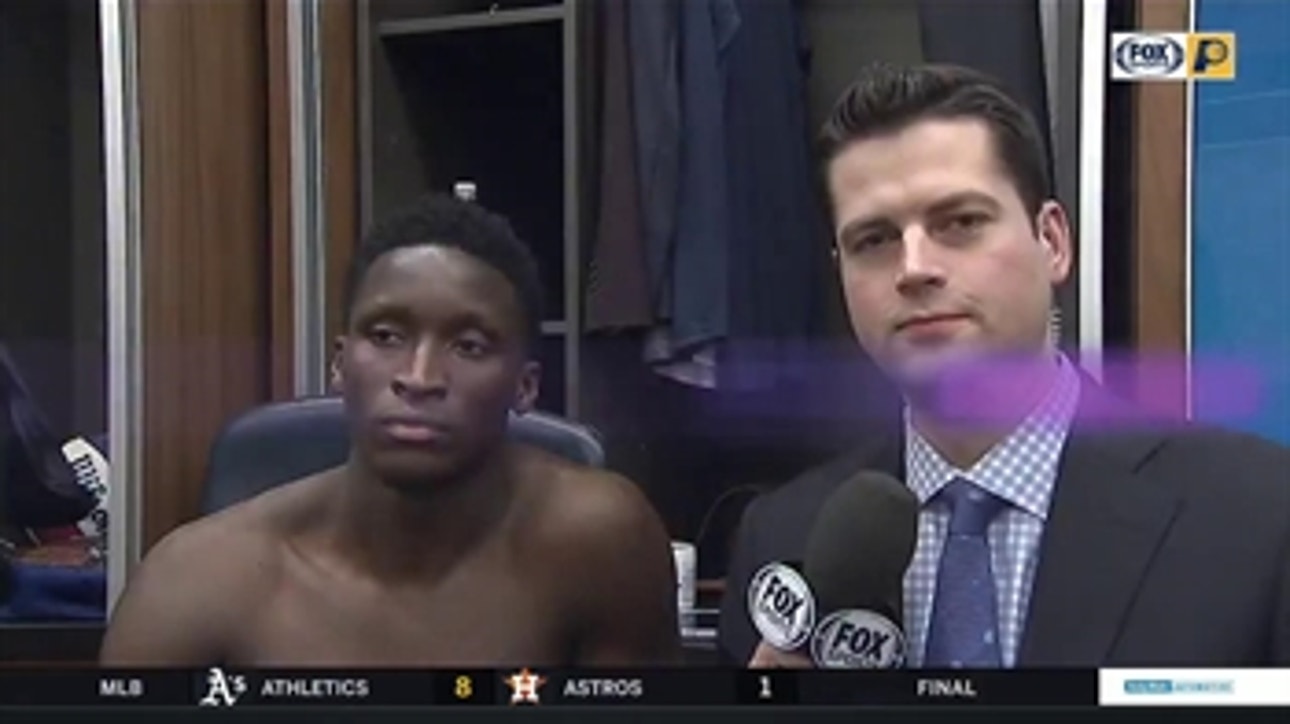 Victor Oladipo after Pacers' Game 6 victory: 'I just love to win'