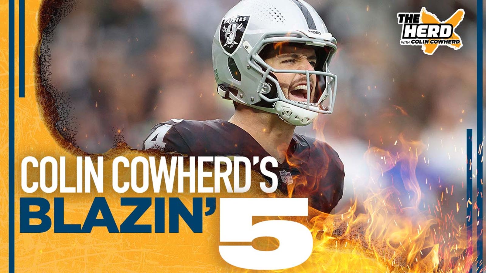 Blazin' 5: Colin Cowherd's picks for Week 7 of the 2021 NFL season ' THE HERD