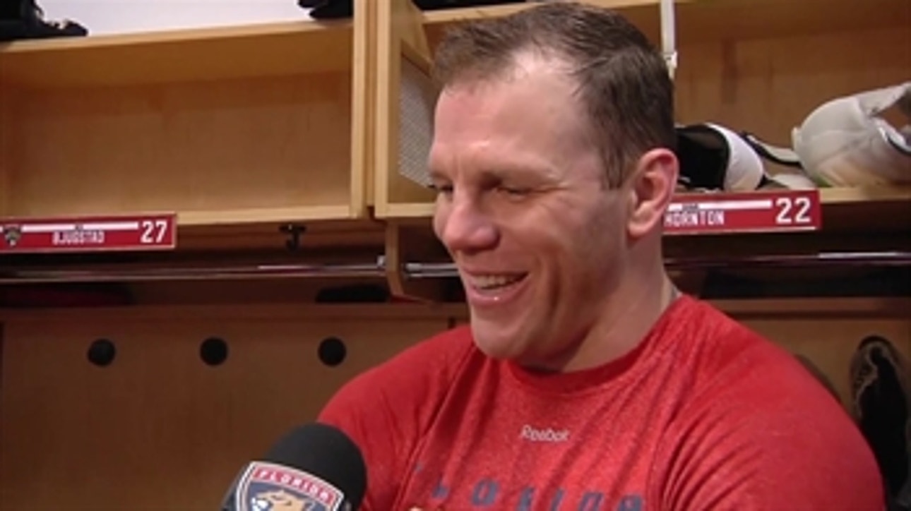 Shawn Thornton moving to business side with Panthers after retirement