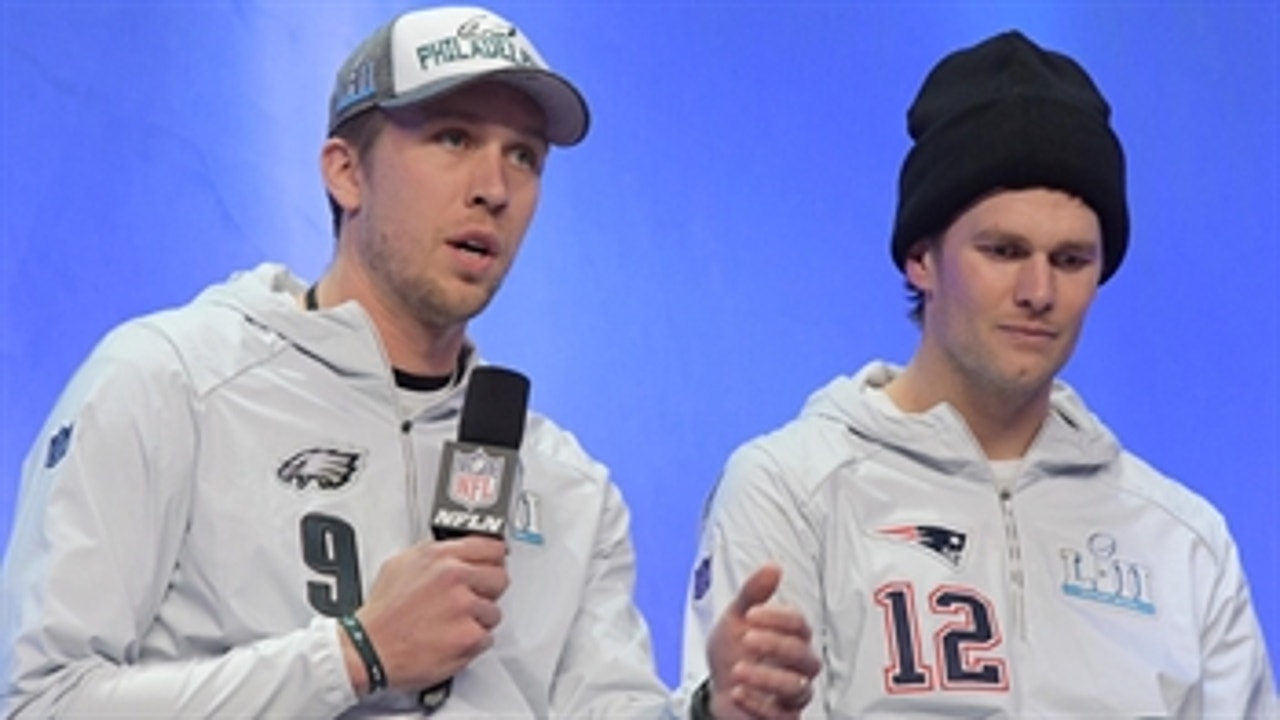 Nick Wright on Pats - Eagles Super Bowl LLII: 'The only way Nick Foles has a legacy is if he wins Sunday'