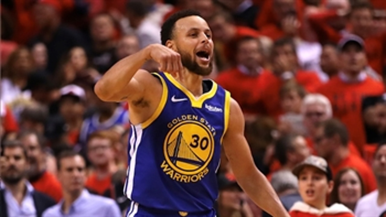 Skip Bayless says Steph Curry 'showed up huge' in the Warriors' Game 5 win
