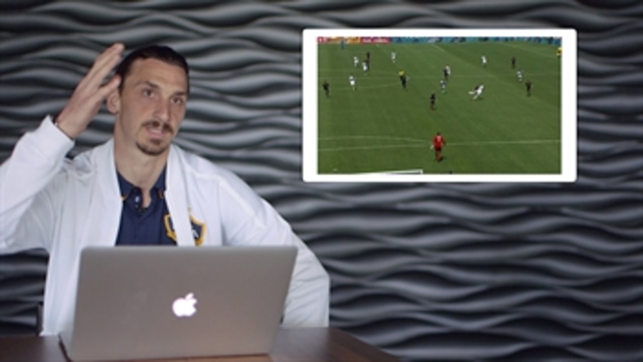 Zlatan Ibrahimovic breaks down Zlatan's incredible MLS debut goal.