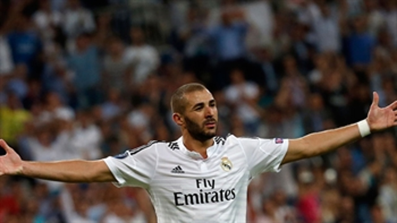 Benzema scores Real Madrid's 1000th goal in European competition