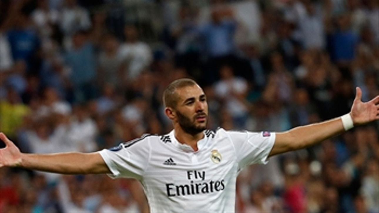Benzema scores Real Madrid's 1000th goal in European competition