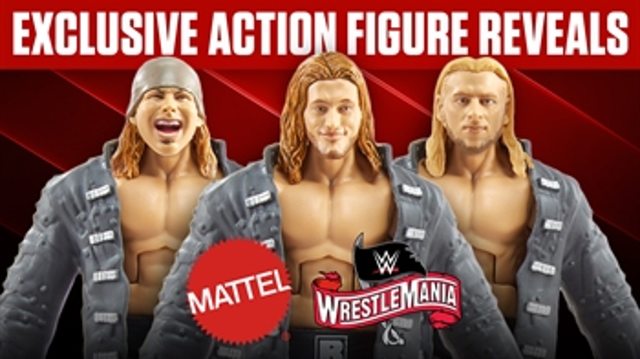 WrestleMania 36 Mattel action figure reveals with Zack Ryder & Curt Hawkins