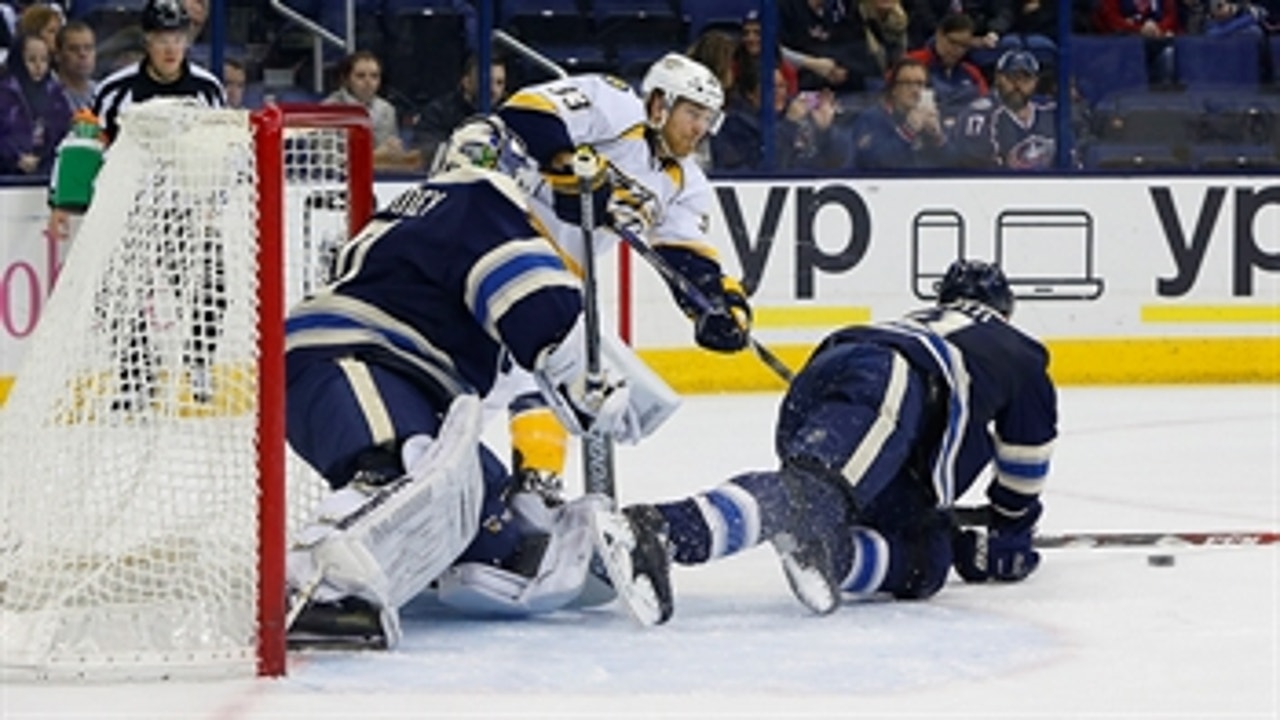 Blue Jackets can't keep up with Predators