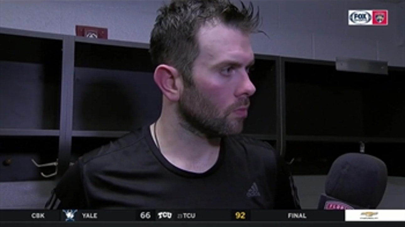Keith Yandle on OT loss: We showed a lot of fight tonight