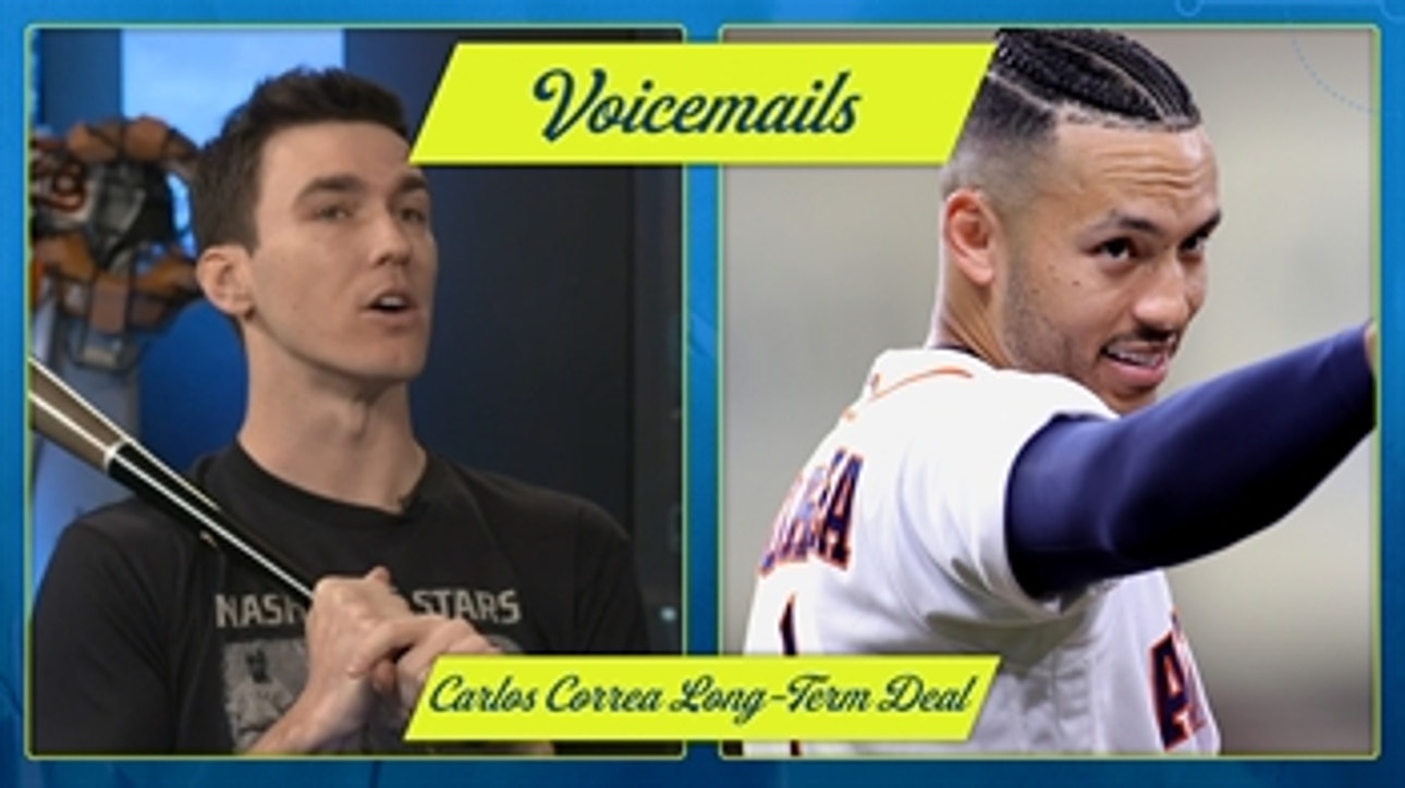 I think the Astros will re-sign Carlos Correa to long-term deal — Ben Verlander