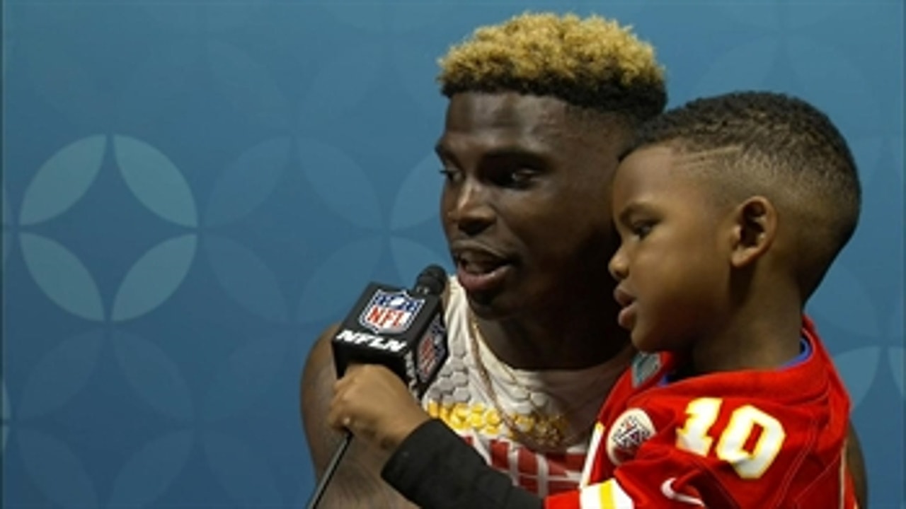 Tyreek Hill says he knew Patrick Mahomes was 'going to be special' ' FULL PRESS CONFERENCE