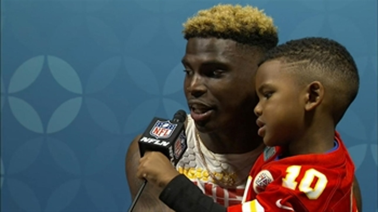 Tyreek Hill says he knew Patrick Mahomes was 'going to be special' ' FULL PRESS CONFERENCE