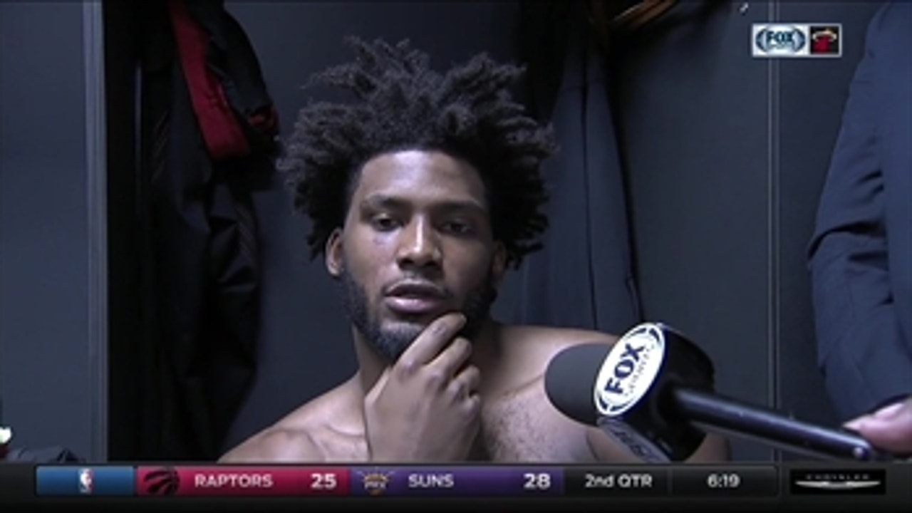 Justise Winslow says Heat have to continue moving forward